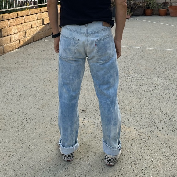 Sold on the Bay 🔥 Vintage Levis 501 XX Redline Selvedge 70s (32x31) button #6 - Picture 2 of 15